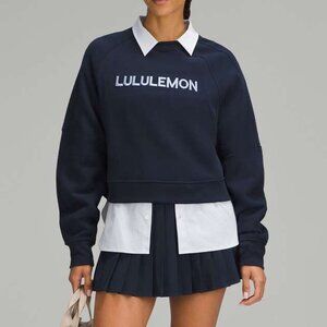 Lululemon Scuba Pullover Wordmark | Size M/L